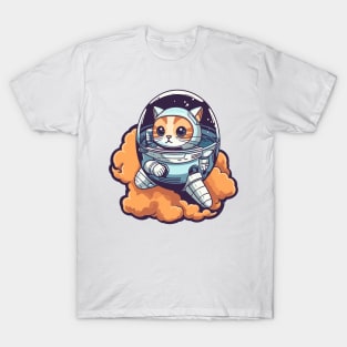 Space Cat Adventure T-Shirt